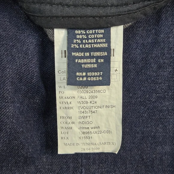 Marc By Marc Jacobs Dark Blue Denim Pencil Skirt, Size 2 ~ EUC - Picture 7 of 8